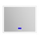BELBAGNO Зеркало с встроенным светильником, сенсорным выключателем, bluetooth, цифровым термометром, радио SPC-GRT-1000-800-LED-TCH-RAD, 12W, 220-240V, 1000x30x800 SPC-GRT-1000-800-LED-TCH-RAD