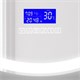 BELBAGNO Зеркало с встроенным светильником, сенсорным выключателем, bluetooth, цифровым термометром, радио SPC-RNG-800-LED-TCH-RAD, 12W, 220-240V, 800x30 SPC-RNG-800-LED-TCH-RAD