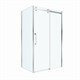 BELBAGNO Marino Душевой уголок прямоугольный размер 130x80 см профиль - хром / стекло - прозрачное, двери раздвижные MARINO-2-AH-1-130/80-C-Cr