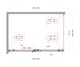 BELBAGNO Soft Close-2 Душевой уголок прямоугольный размер 130x90 см профиль - хром / стекло - прозрачное, двери раздвижные SOFT_CLOSE-2-AH-1-130/90-C-Cr