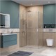 BELBAGNO Soft Close-2 Душевой уголок прямоугольный размер 130x80 см профиль - хром / стекло - прозрачное, двери раздвижные SOFT_CLOSE-2-AH-1-130/80-C-Cr
