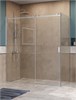 BELBAGNO Soft Close-2 Душевой уголок прямоугольный размер 180x80 см профиль - хром / стекло - прозрачное, двери раздвижные SOFT_CLOSE-2-AH-1-180/80-C-Cr