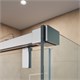 BELBAGNO Soft Close-1 Душевой уголок прямоугольный размер 130x80 см профиль - хром / стекло - прозрачное, двери раздвижные SOFT_CLOSE-1-AH-1-130/80-C-Cr