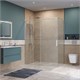 BELBAGNO Soft Close-1 Душевой уголок прямоугольный размер 160x100 см профиль - хром / стекло - прозрачное, двери раздвижные SOFT_CLOSE-1-AH-1-160/100-C-Cr