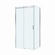 BELBAGNO Soft Close-2 Душевой уголок прямоугольный размер 100x90 см профиль - хром / стекло - прозрачное, двери раздвижные SOFT_CLOSE-2-AH-1-100/90-C-Cr