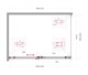 BELBAGNO Soft Close-2 Душевой уголок прямоугольный размер 140x100 см профиль - оружейная сталь / стекло - прозрачное, двери раздвижные SOFT_CLOSE-2-AH-1-140/100-C-GM