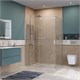 BELBAGNO Soft Close-2 Душевой уголок прямоугольный размер 150x80 см профиль - хром / стекло - прозрачное, двери раздвижные SOFT_CLOSE-2-AH-1-150/80-C-Cr