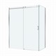 BELBAGNO Soft Close-2 Душевой уголок прямоугольный размер 160x90 см профиль - хром / стекло - прозрачное, двери раздвижные SOFT_CLOSE-2-AH-1-160/90-C-Cr