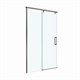 BELBAGNO Soft Close-1 Душевая дверь в нишу раздвижная ширина 120 см, профиль - оружейная сталь / стекло - прозрачное SOFT_CLOSE-1-BF-1-120-C-GM