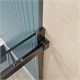 BELBAGNO Soft Close-2 Душевой уголок прямоугольный размер 180x80 см профиль - оружейная сталь / стекло - прозрачное, двери раздвижные SOFT_CLOSE-2-AH-1-180/80-C-GM