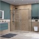 BELBAGNO Soft Close-2 Душевой уголок прямоугольный размер 180x90 см профиль - оружейная сталь / стекло - прозрачное, двери раздвижные SOFT_CLOSE-2-AH-1-180/90-C-GM