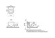 VITRA Подвесной унитаз Memoria 5885B403-0101 безободковый Rim-ex белый санитарный фарфор антибактериальное покрытие Hygiene + Clean 5885B403-0101