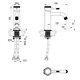 LEMARK Смеситель Зенит LMF-1612S-BRGMN для раковины LMF-1612S-BRGMN