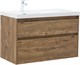 AQUANET Тумба с раковиной Nova Lite 2.0 100 L 2 ящ. цв. дуб рустикальный AQUANET-365908