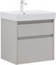 AQUANET Тумба с раковиной Nova Lite 2.0 60 2 ящ. цв. бежевый AQUANET-348187
