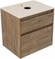 AQUANET Тумба с раковиной Nova Lite 2.0 60 2 ящ. цв. дуб рустикальный AQUANET-348189