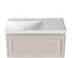 AQUANET Тумба с раковиной Агата 100 L 1 ящ. цв. бежевый AQUANET-365933