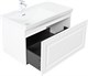 AQUANET Тумба с раковиной Агата 90 R 1 ящ. цв. белый сатин AQUANET-365936