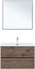 AQUANET Тумба с раковиной Алвита new 80 2 ящ. цв.дуб веллингтон табак AQUANET-335687