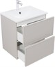 AQUANET Тумба с раковиной Арт 60 цв.бежевый AQUANET-345811