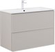 AQUANET Тумба с раковиной Арт 90 цв.бежевый AQUANET-345813