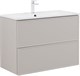 AQUANET Тумба с раковиной Арт 90 цв.бежевый AQUANET-345813