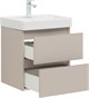 AQUANET Тумба с раковиной Вега 2.0 50 бежевый AQUANET-367323