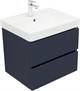 AQUANET Тумба с раковиной Вега 2.0 60 маренго AQUANET-367331