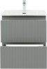 AQUANET Тумба с раковиной Джейн 60 цв.мисти грин (раковина Flat) AQUANET-332536