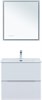 AQUANET Тумба с раковиной Джейн 70 цв.белый матовый (раковина Фортуна) AQUANET-332530