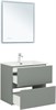 AQUANET Тумба с раковиной Джейн 70 цв.мисти грин (раковина Фортуна) AQUANET-332520
