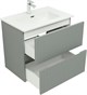 AQUANET Тумба с раковиной Джейн 70 цв.мисти грин (раковина Фортуна) AQUANET-332520