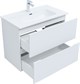 AQUANET Тумба с раковиной Джейн 80 цв.белый матовый (раковина Фортуна) AQUANET-332529