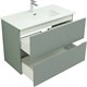 AQUANET Тумба с раковиной Джейн 90 цв.мисти грин (раковина Фортуна) AQUANET-332518