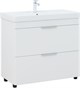 AQUANET Тумба с раковиной Ирис new 90 напольная 2 ящ. цв.белый глянец AQUANET-342094