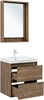 AQUANET Тумба с раковиной Милан 60 цв. дуб рустикальный AQUANET-340162