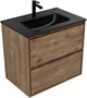 AQUANET Тумба с раковиной Милан 70 цв. дуб рустикальный AQUANET-340163