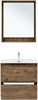 AQUANET Тумба с раковиной Милан 70 цв. дуб рустикальный AQUANET-340163