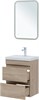 AQUANET Тумба с раковиной Нота new 50 цв.дуб светлый AQUANET-335879