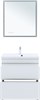 AQUANET Тумба с раковиной Нота New 75 белый глянец AQUANET-345799