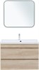 AQUANET Тумба с раковиной Нота new 90 цв.дуб светлый AQUANET-335882