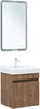 AQUANET Тумба с раковиной Оптима 50 цв. дуб рустикальный AQUANET-345347
