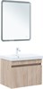 AQUANET Тумба с раковиной Оптима 70 цв. дуб светлый AQUANET-345357