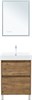 AQUANET Тумба под раковину Nova Lite 2.0 60 напольная, дуб рустикальный AQUANET-346343