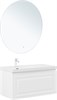AQUANET Тумба под раковину Агата 100 белый сатин AQUANET-345483