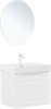 AQUANET Тумба под раковину Агата 60 белый сатин AQUANET-345480