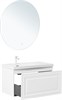 AQUANET Тумба под раковину Агата 90 белый сатин AQUANET-345482