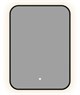 AQUANET Зеркало Контур 500х700 LED TX черный AQUANET-367648