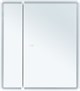 AQUANET Зеркальный шкаф Оптима 70 LED антипар AQUANET-353798