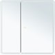 AQUANET Зеркальный шкаф Оптима 80 LED антипар AQUANET-353807